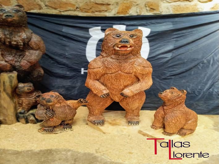 Esculturas de osos